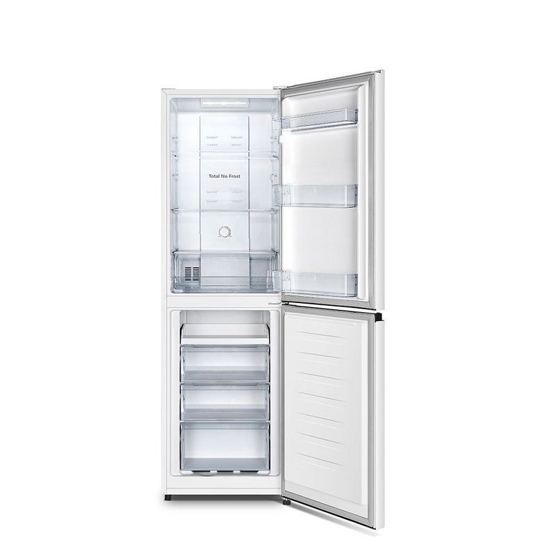 #Teknix FFPH1825PW/E Fridge Freezer Frost Free White Brand New H182.5cm W55cm D56.2cm