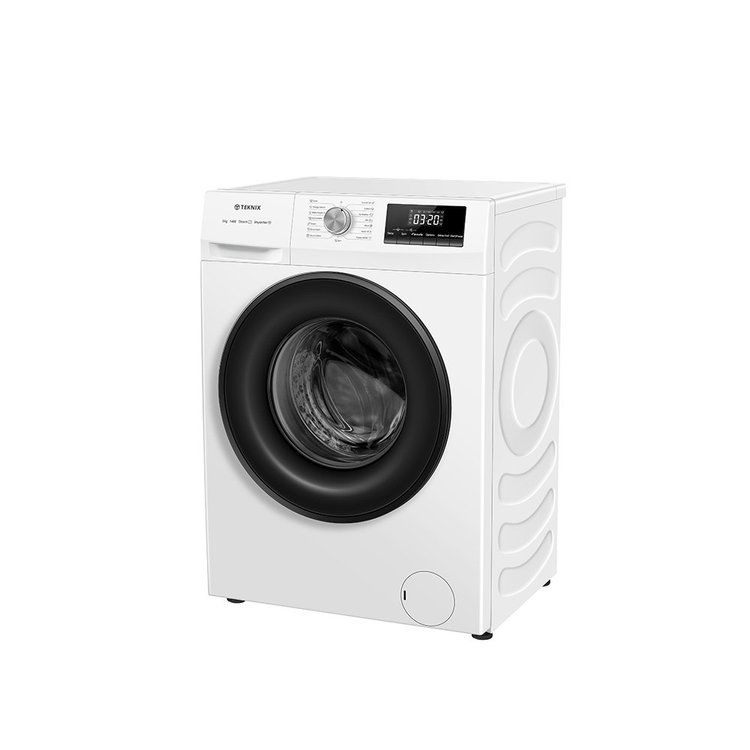 #Teknix TK2W814HW 8kg 1400rpm Washing Machine White Brand New