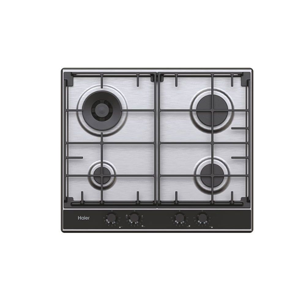 #Haier HAHG6BR4S2X Gas Hob Stainless Steel 60cm