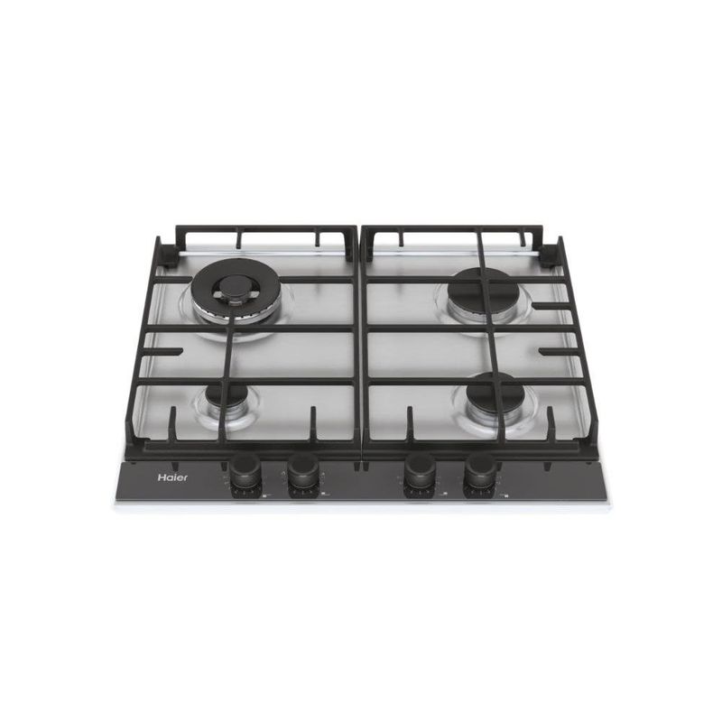 #Haier HAHG6BR4S2X Gas Hob Stainless Steel 60cm