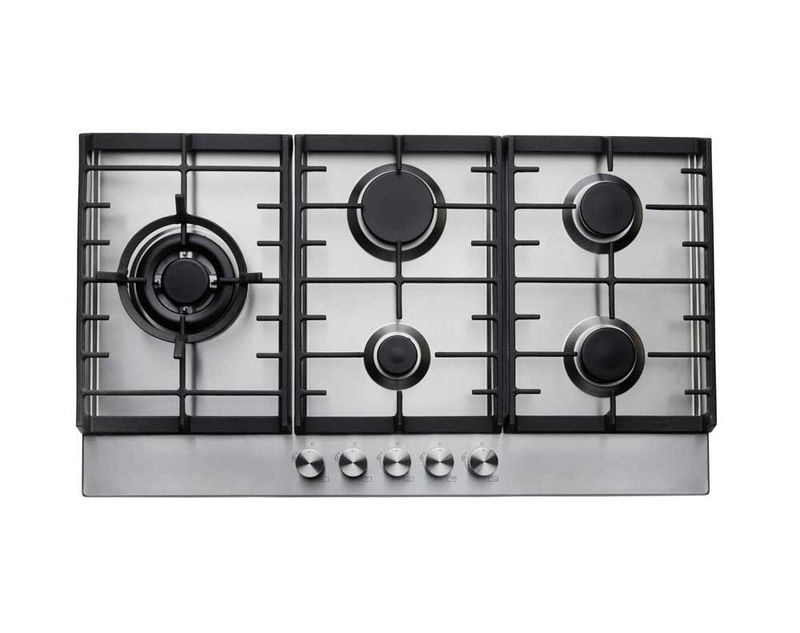 #Teknix SCGH91X Gas Hob 90cm Stainless Steel Brand New