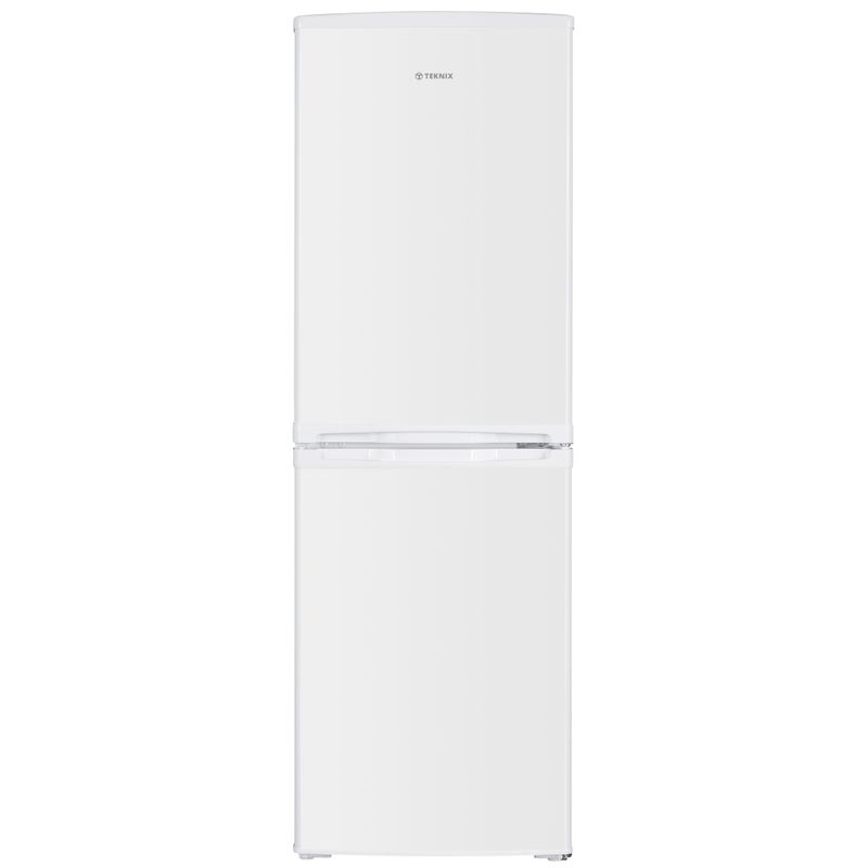 #Teknix STF1448W 50/50 Fridge Freezer H144cm W48cm D50.5cm White Brand New