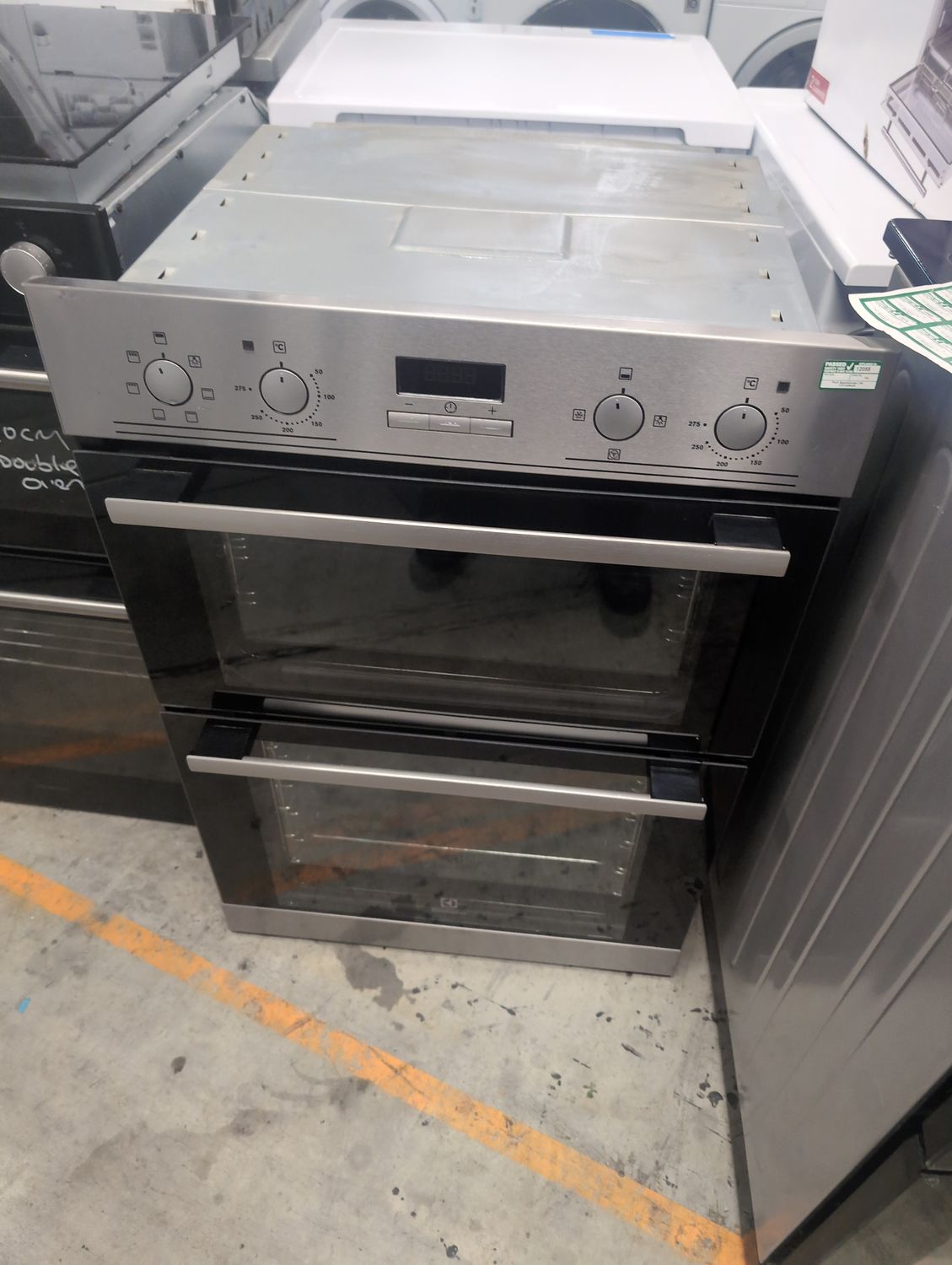 Electrolux EOD3460AOX 59cm Built In Double Oven Silver