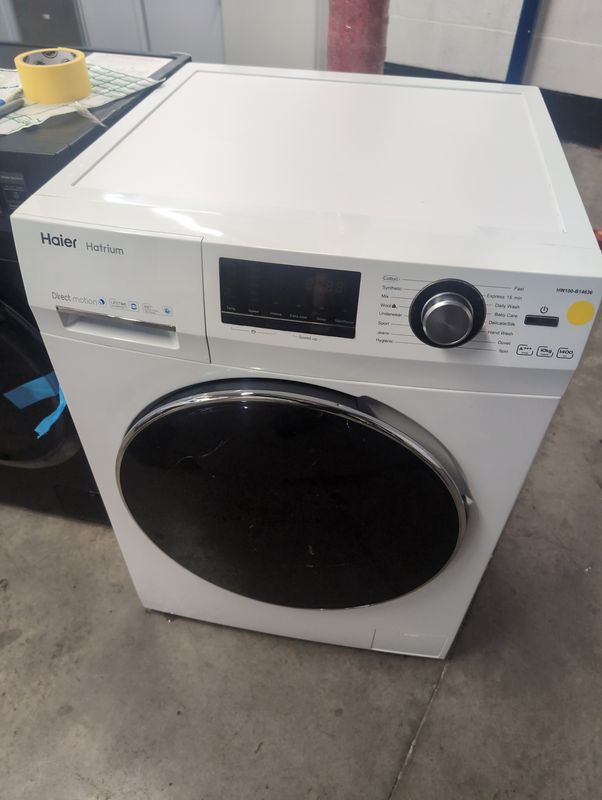 Haier HW100-B14636 10KG 1400rpm Washing Machine White