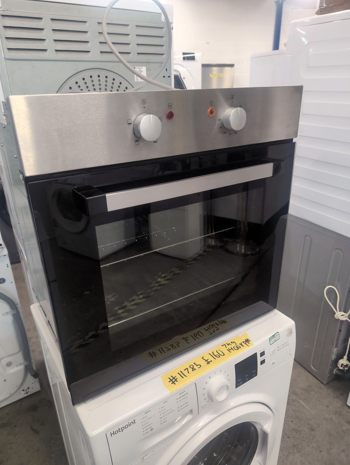 Cooke &amp; Lewis CSB60a Built-In Single Electric Oven Stainless Steel 595mm x 595mm