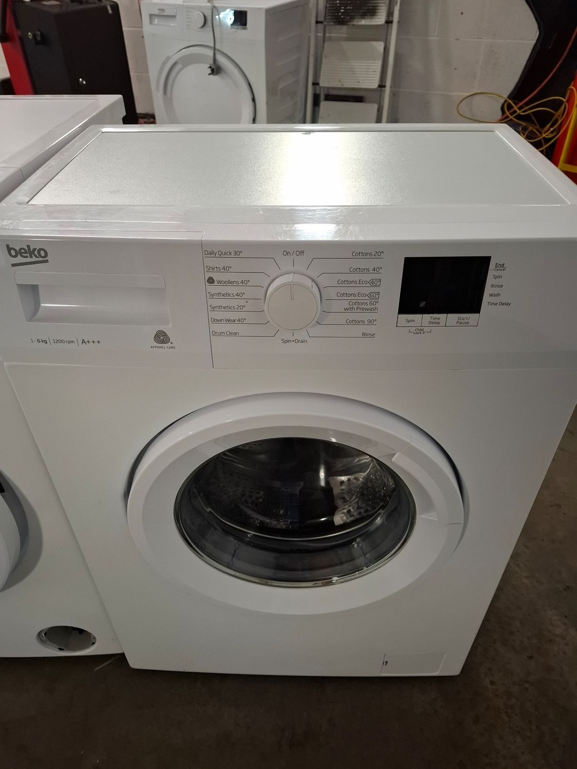 Beko WTB620E1W 6kg 1200rpm Washing Machine White