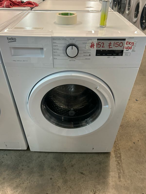 Beko WTB841R2W 8kg 1400rpm Washing Machine White