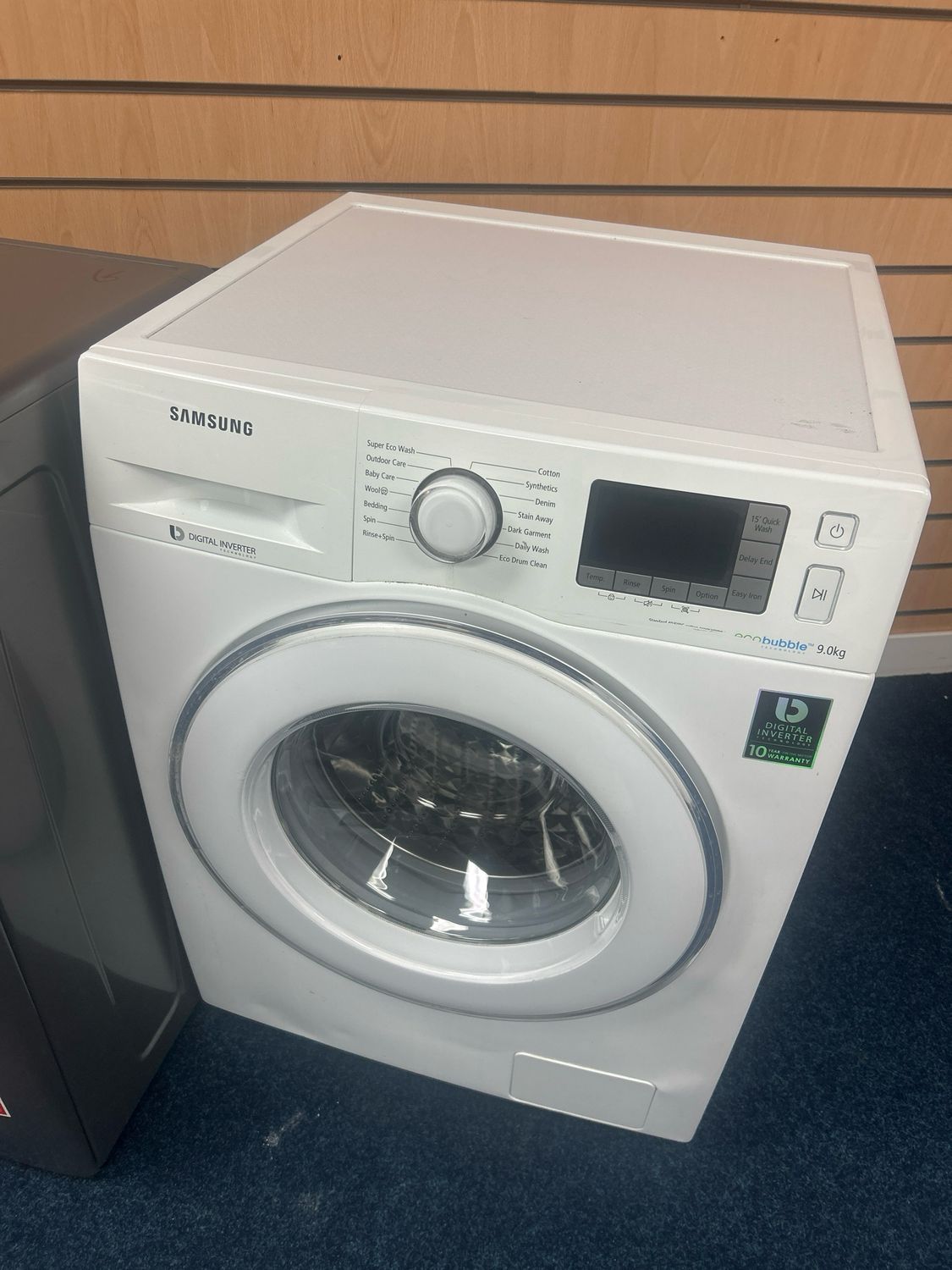 Samsung 9KG 1400rpm Washing Machine White