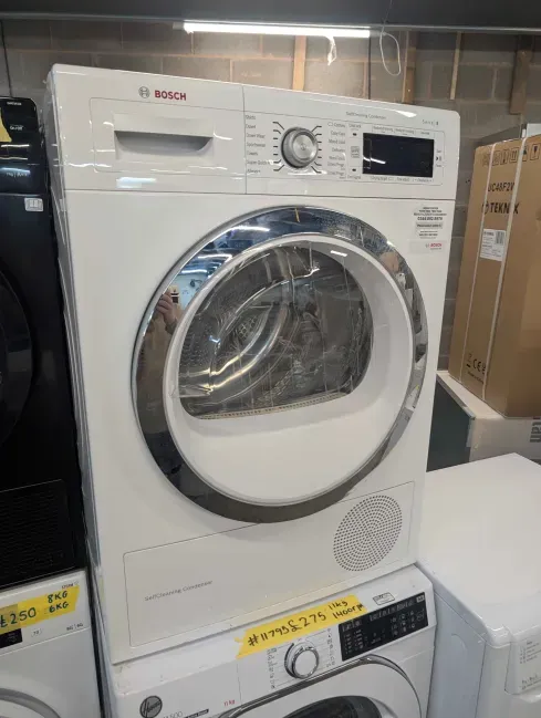 Bosch WTW87570GB 8kg Condenser Dryer White
