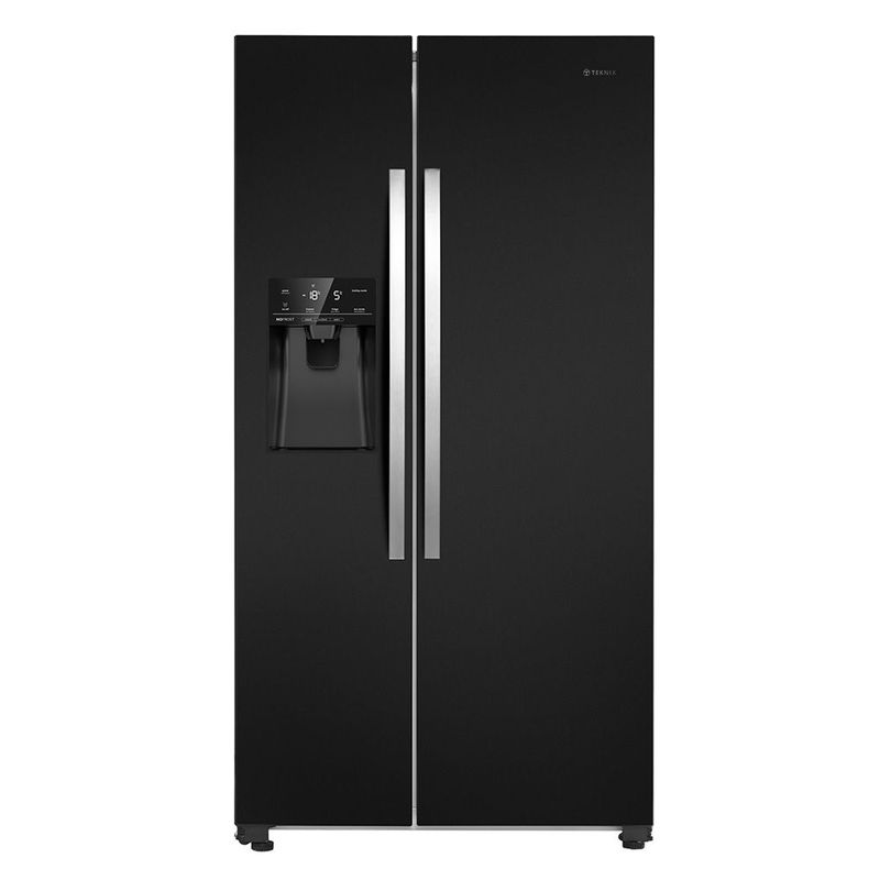 Teknix THSBS1791PLUBIX American Fridge Freezer Black Steel Brand New H178.7cm W91cm D68.9cm
