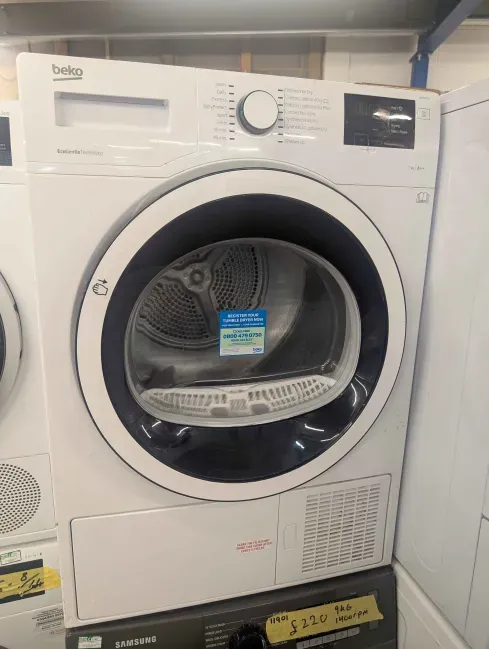 Beko DHR73431W 7kg Heat Pump Condenser Dryer White