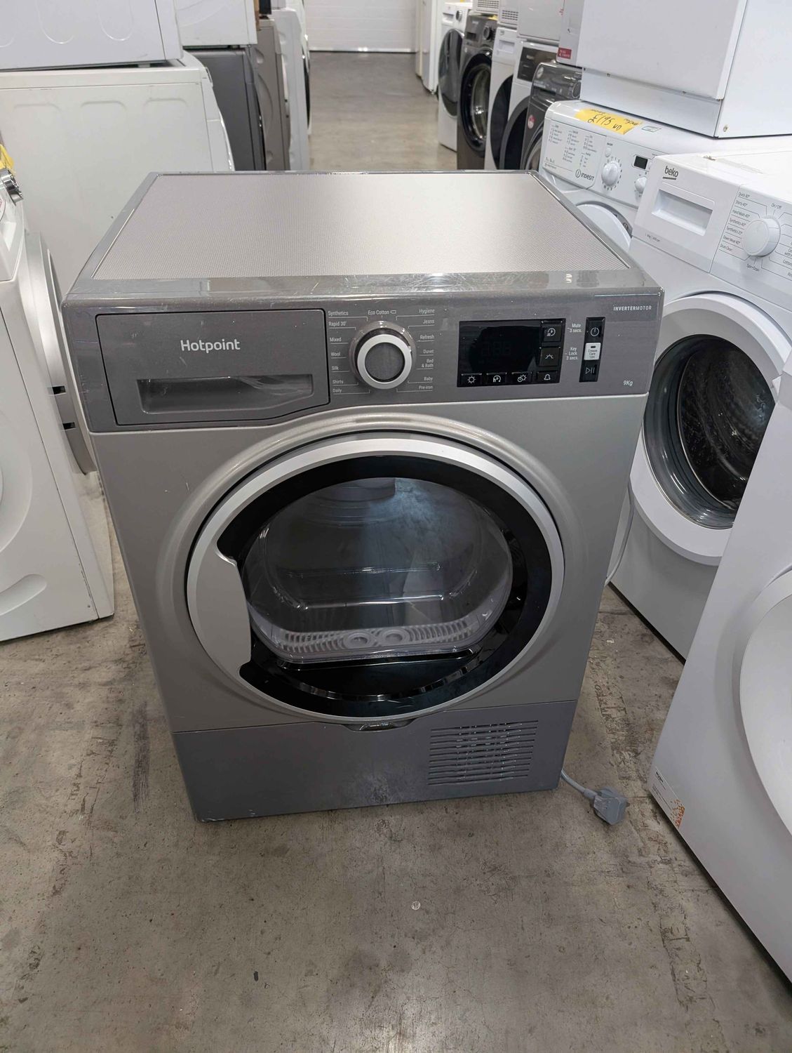 Hotpoint H3D91GS UK 9kg Condenser Dryer Silver