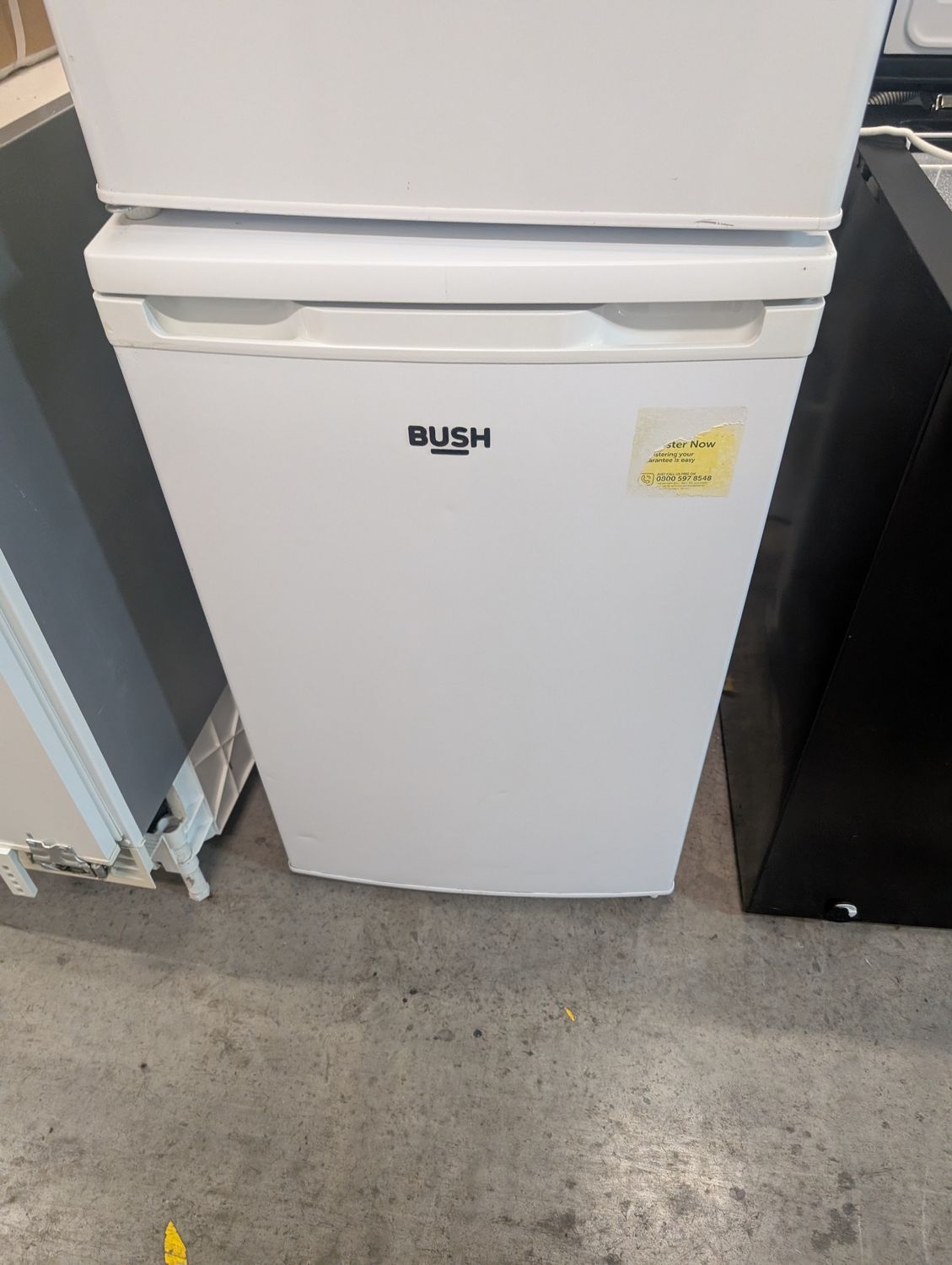 Bush M5085UCL 50cm Under Counter Fridge White