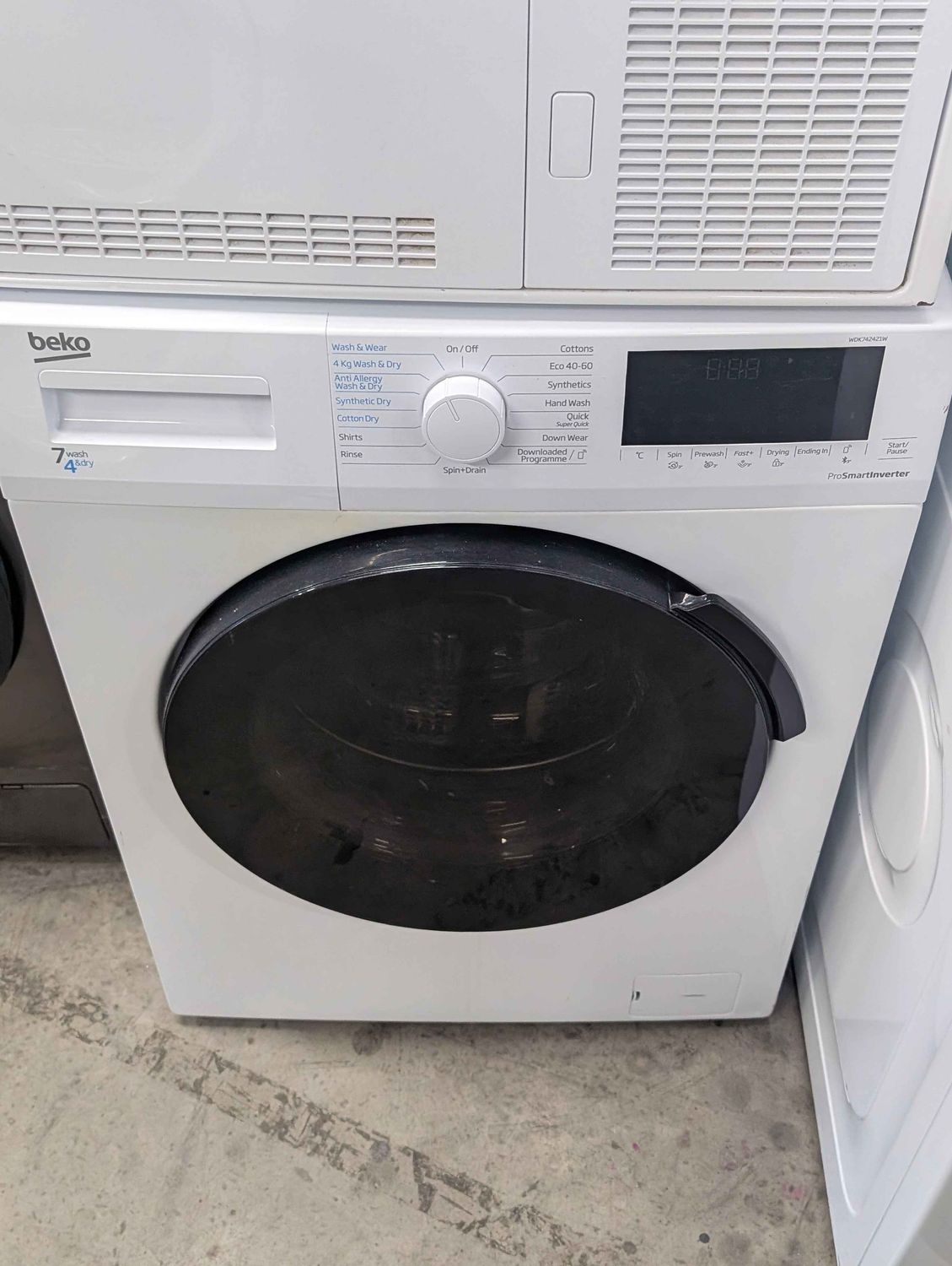Beko WDK742421W 7KG+4KG 1400rpm Washer Dryer White