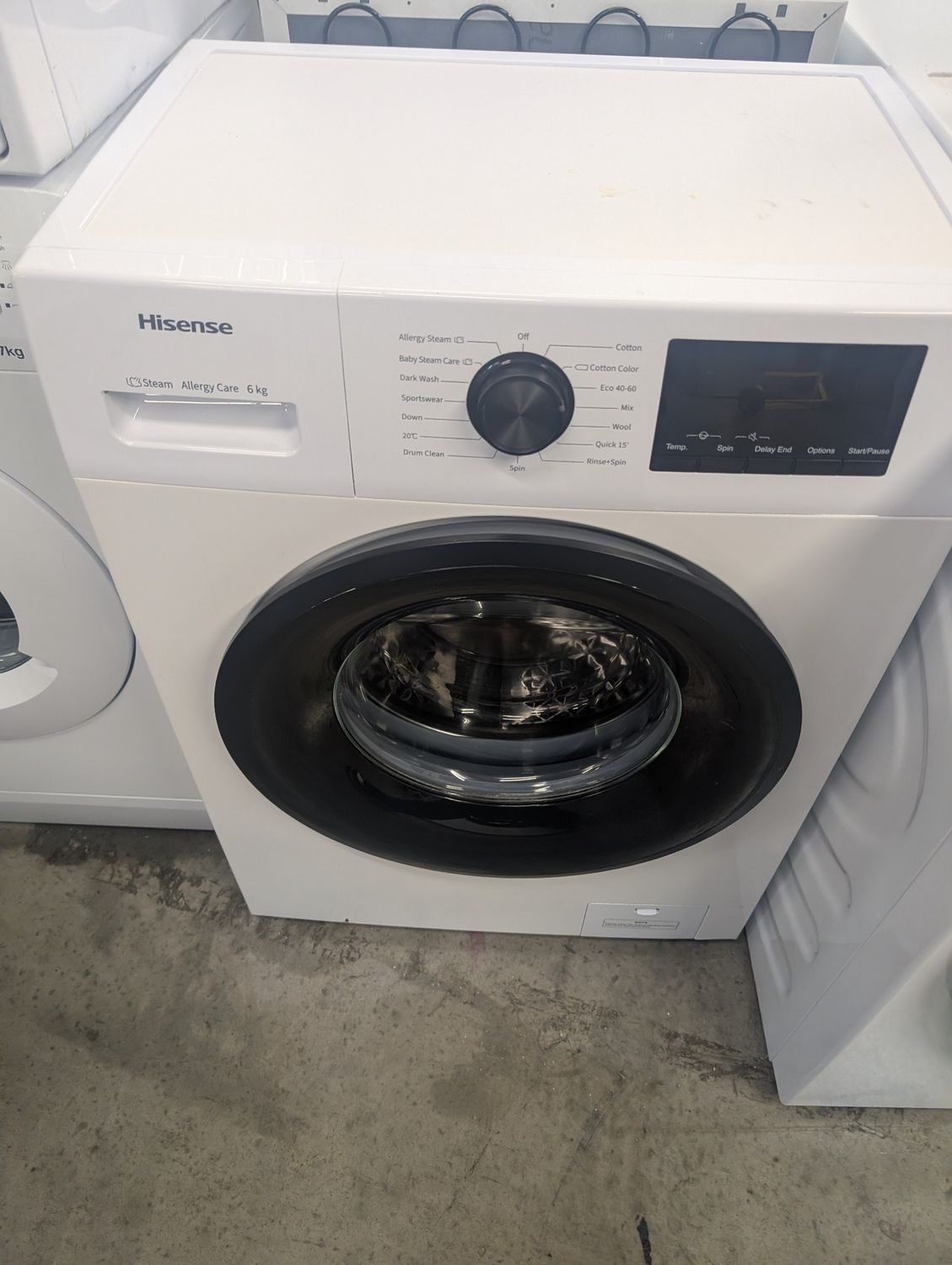 Hisense WFPV6012EM 6KG 1200rpm Washing Machine White