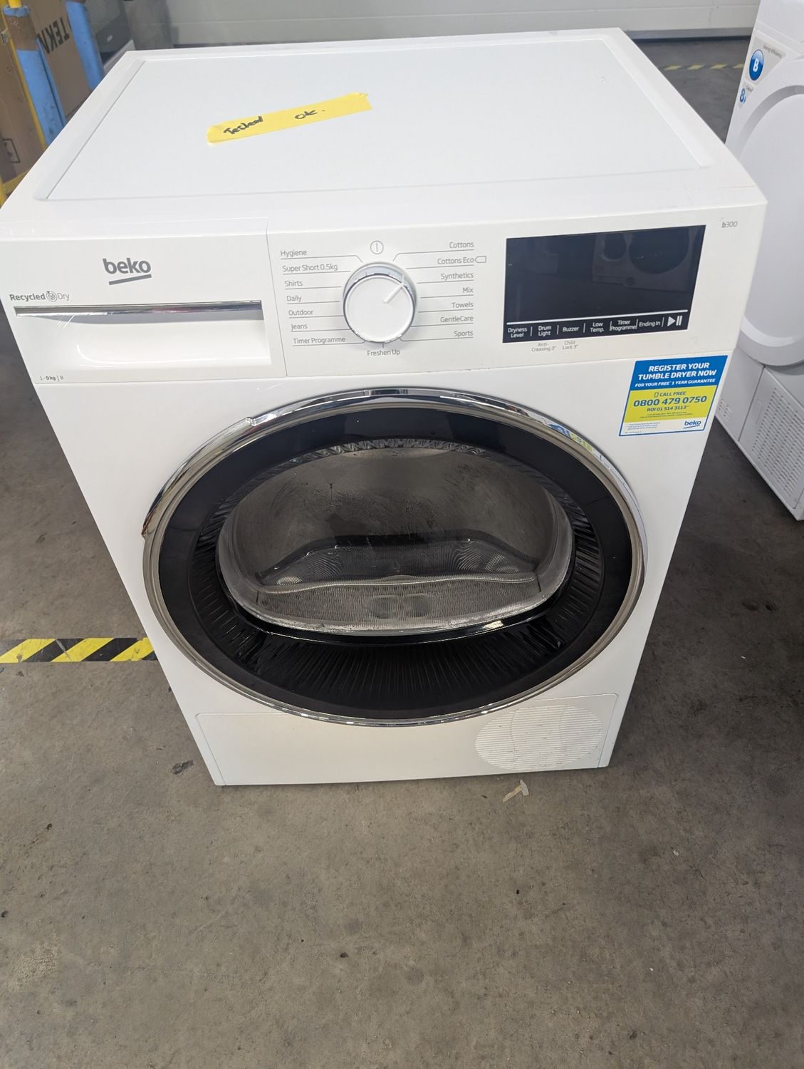 Beko DCX83100W 8kg Condenser Dryer White