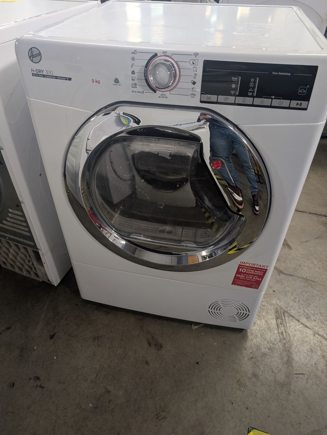 Hoover HLEC9TCE-80 9kg Condenser Dryer White
