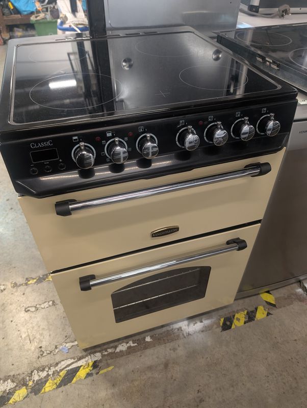 Rangemaster CLA60ECCR/C Electric cooker - Double Oven - Cream and Black