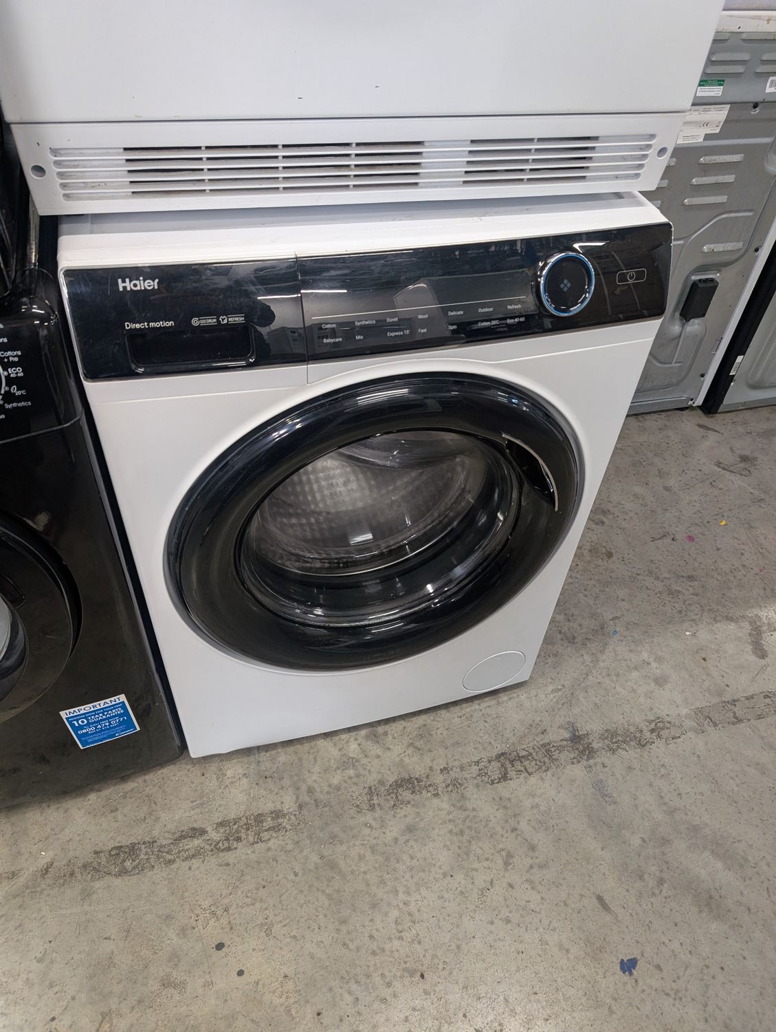 Haier HW120-B14979 12KG 1400rpm Washing Machine White