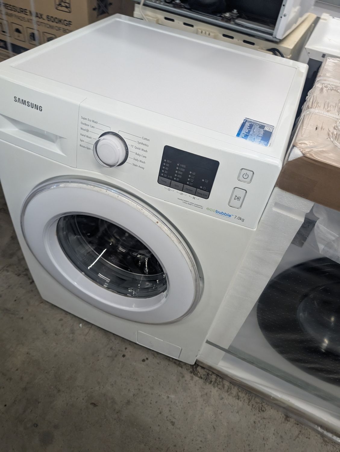 Samsung WF70F5E2W4V 7kg 1400rpm Washing Machine White 