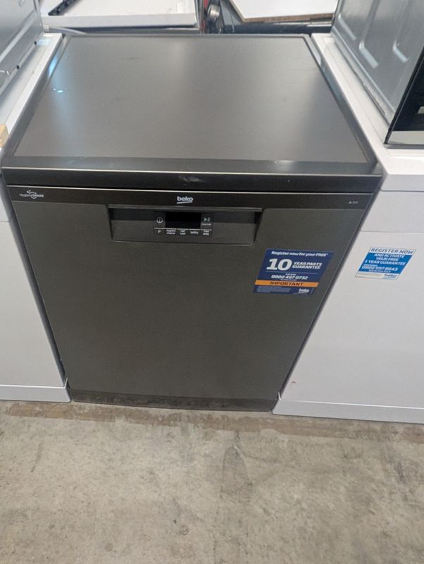 Beko BDFN15430G 60cm Freestanding Full Size Dishwasher Silver
