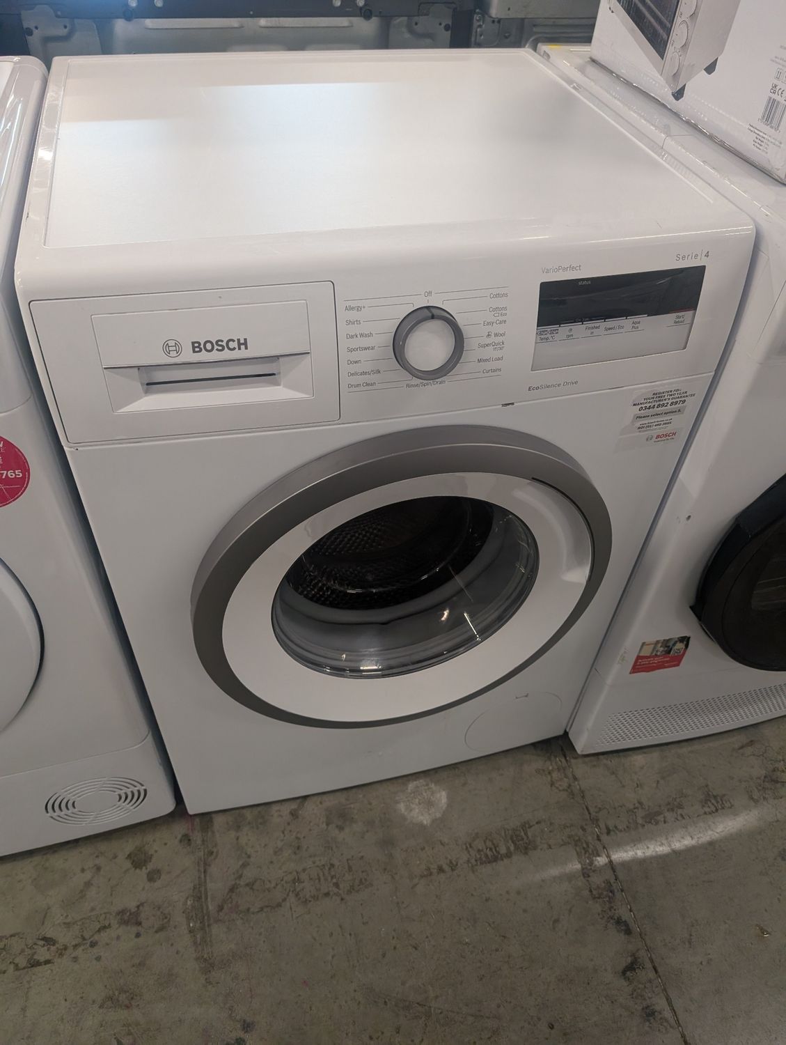 Bosch Serie 4 WAN28150GB/26 8kg 1400 Spin Washing Machine White Refurbished