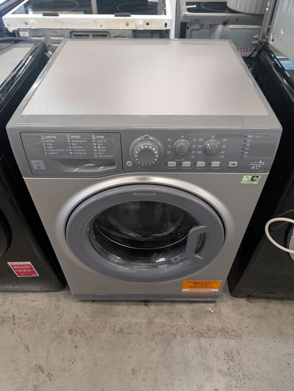 Hotpoint FML 842 G UK 8KG 1400 Washing Machine Silver
