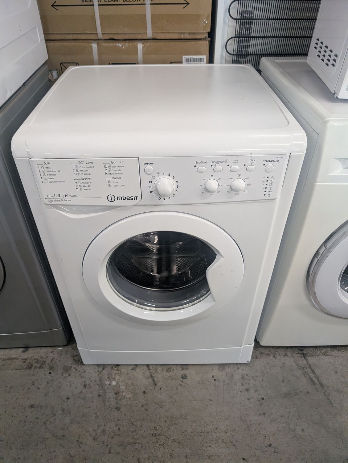 Indesit IWC 91482 ECO UK 9kg 1400rpm Washing Machine White