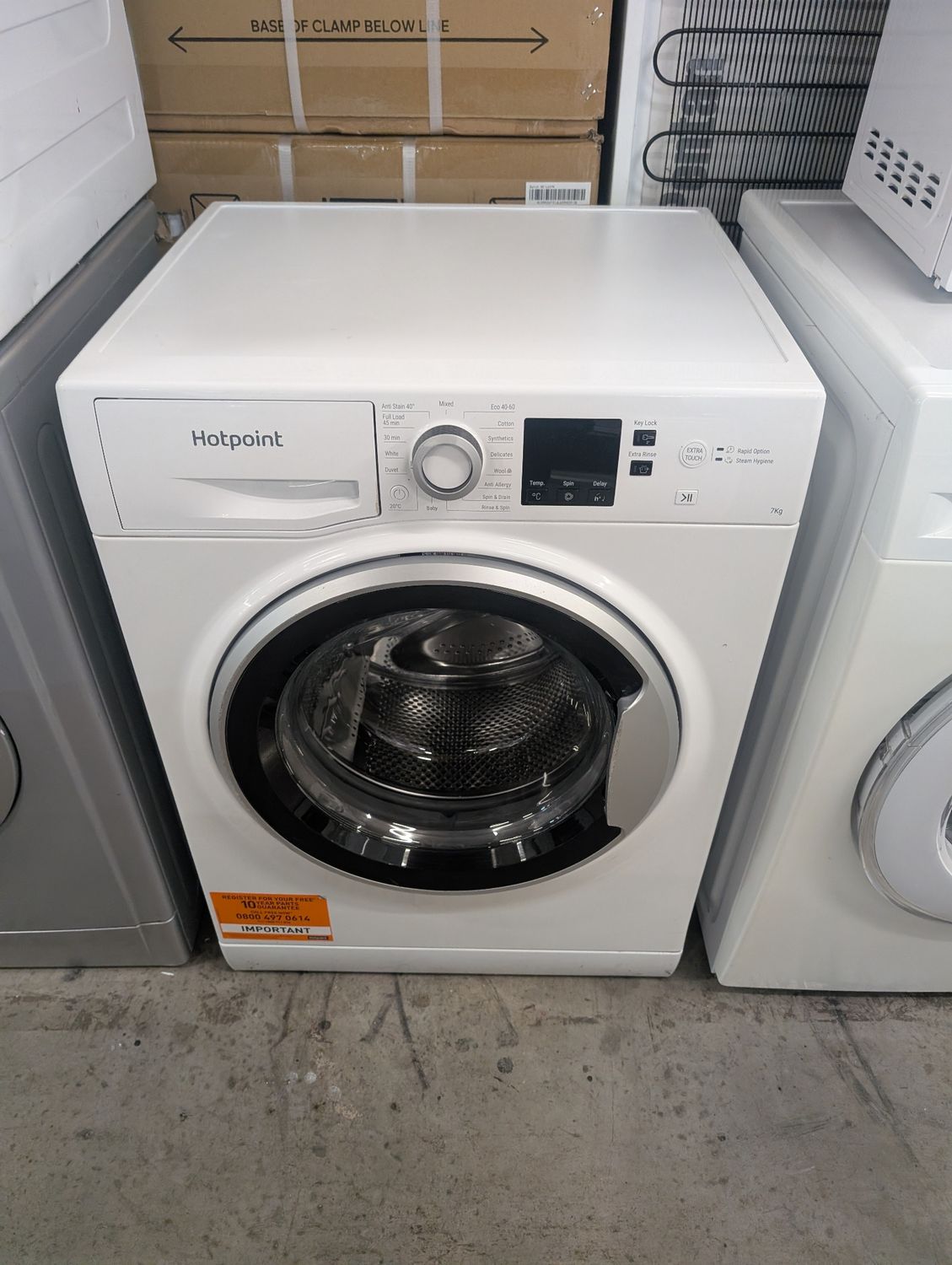 Hotpoint NSWE 743U WS UK N 7kg 1400rpm Washing Machine White