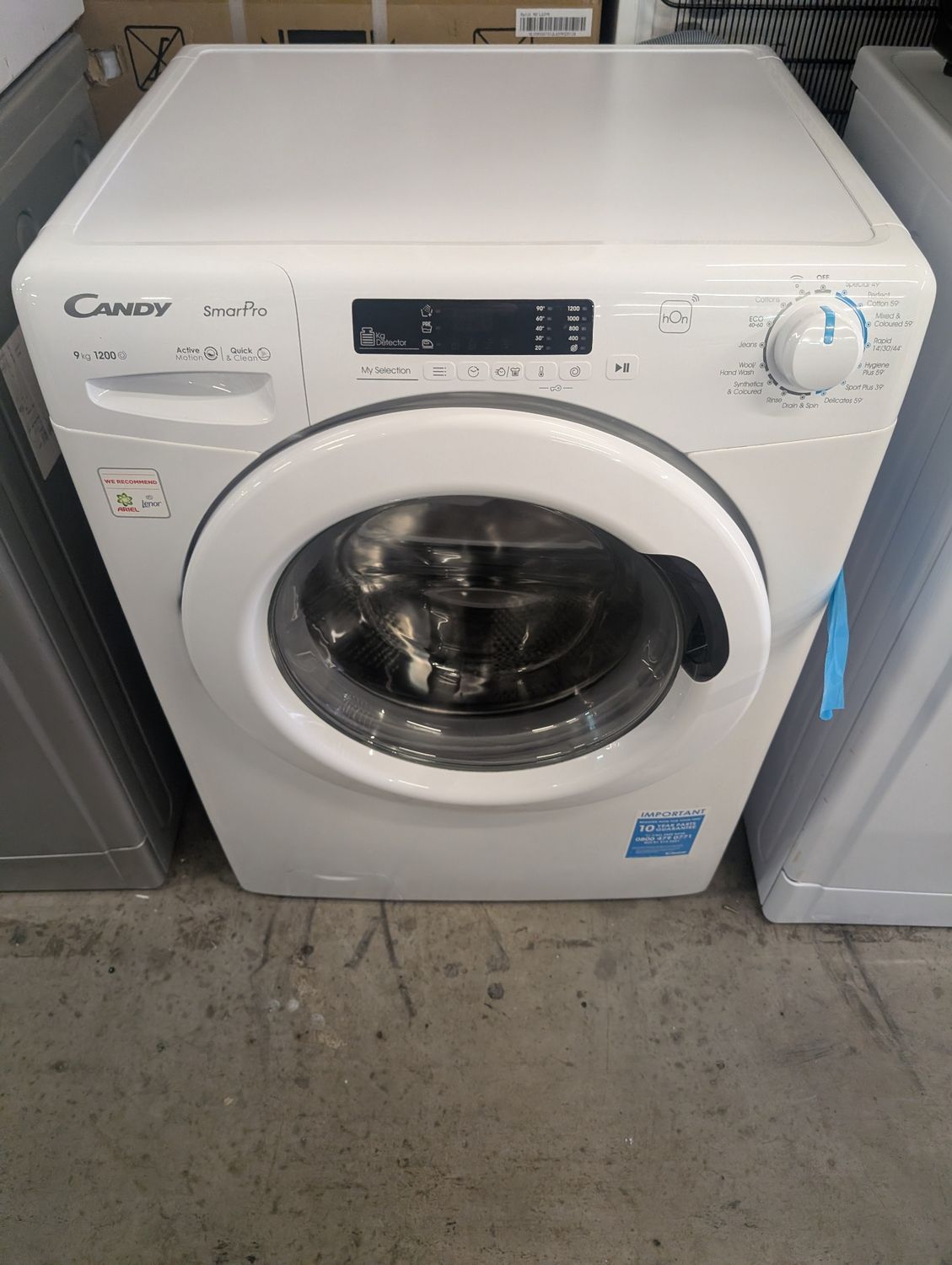 Candy CH293DW4/1-80 9kg 1400rpm Washing Machine White
