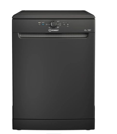 Teknix D2F HK26 B UK 60cm Freestanding Dishwasher Black Brand New