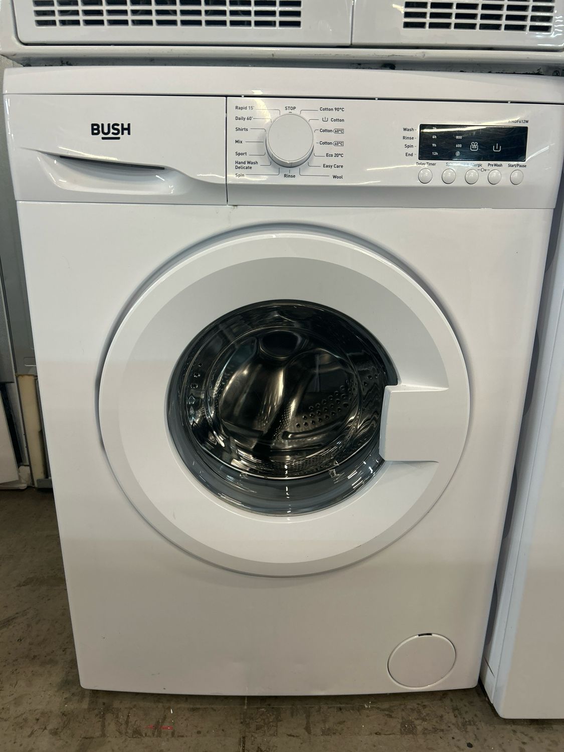 Bush WMDF612W 6kg 1200rpm Washing Machine White
