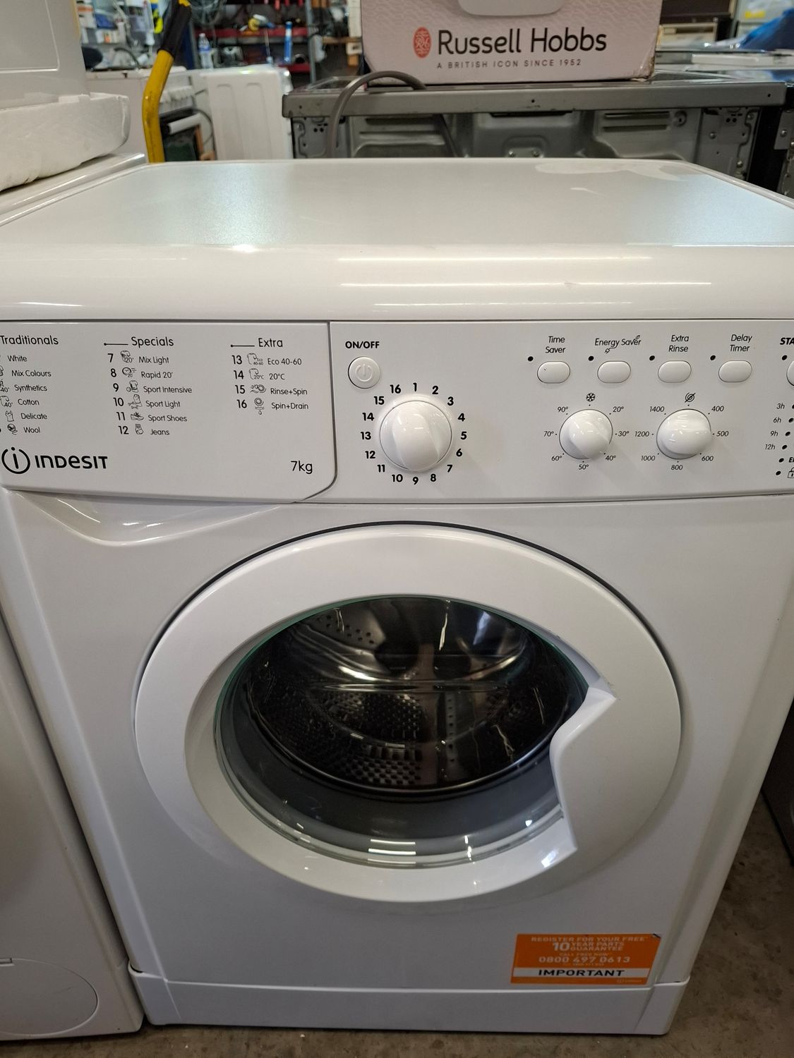 Indesit IWC71453W 7kg 1400rpm Washing Machine