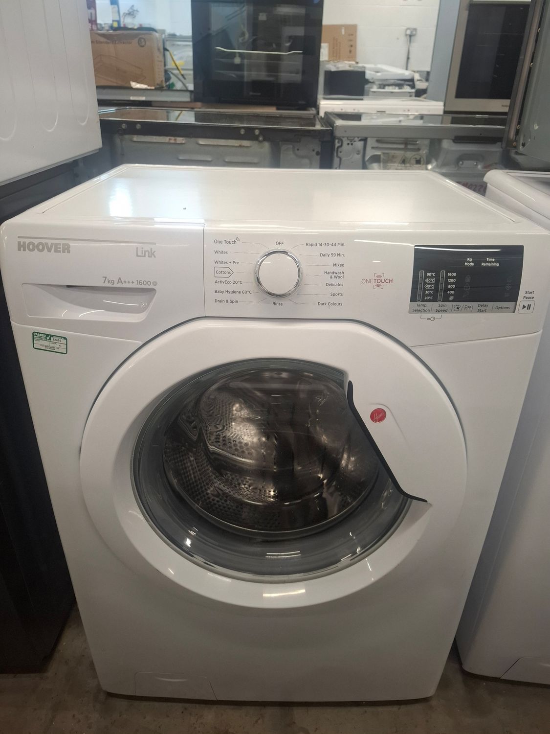 Hoover DHL1672D3 7kg 1600rpm Washing Machine White
