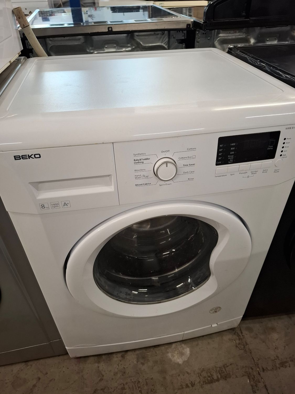 Beko WMB81431LW 8kg 1400rpm Washing Machine White