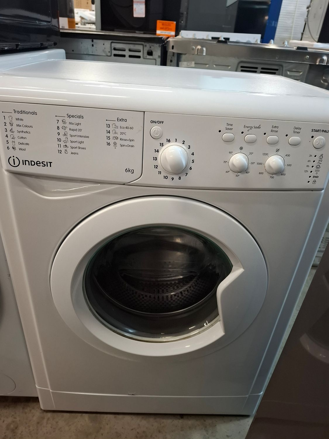 Indesit IWSC61251 ECO 6KG 1200rpm Washing Machine White