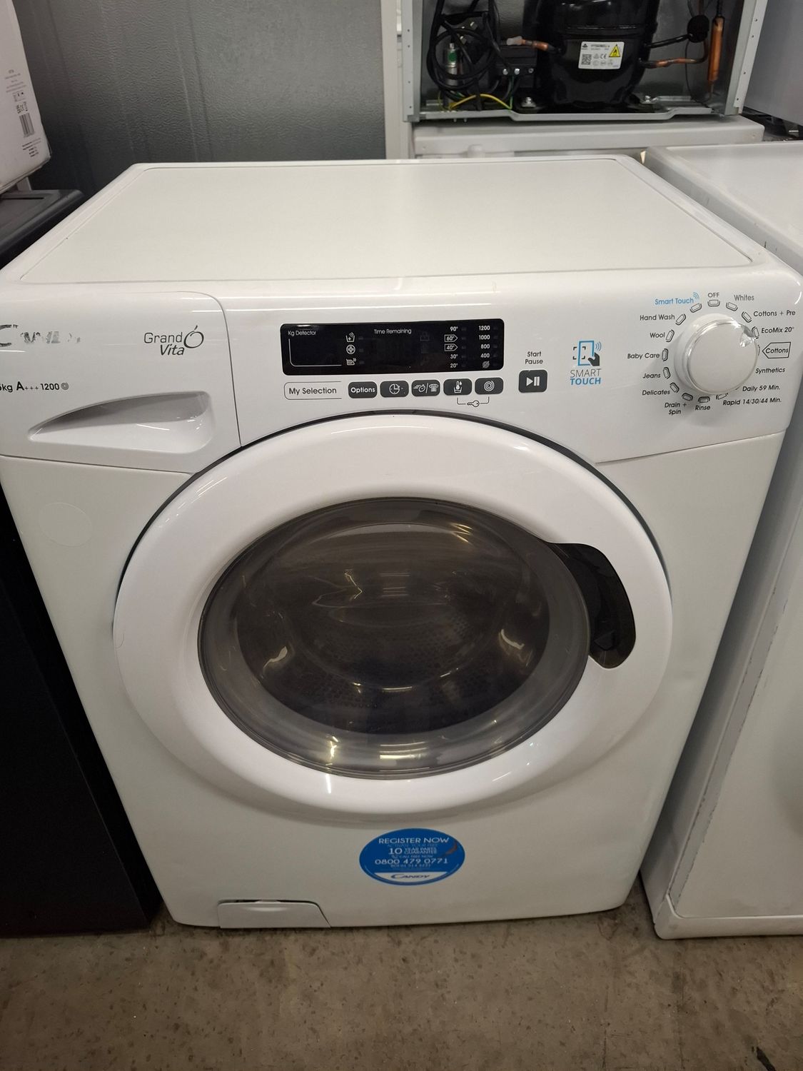 Candy 8kg 1200rpm Washing Machine White