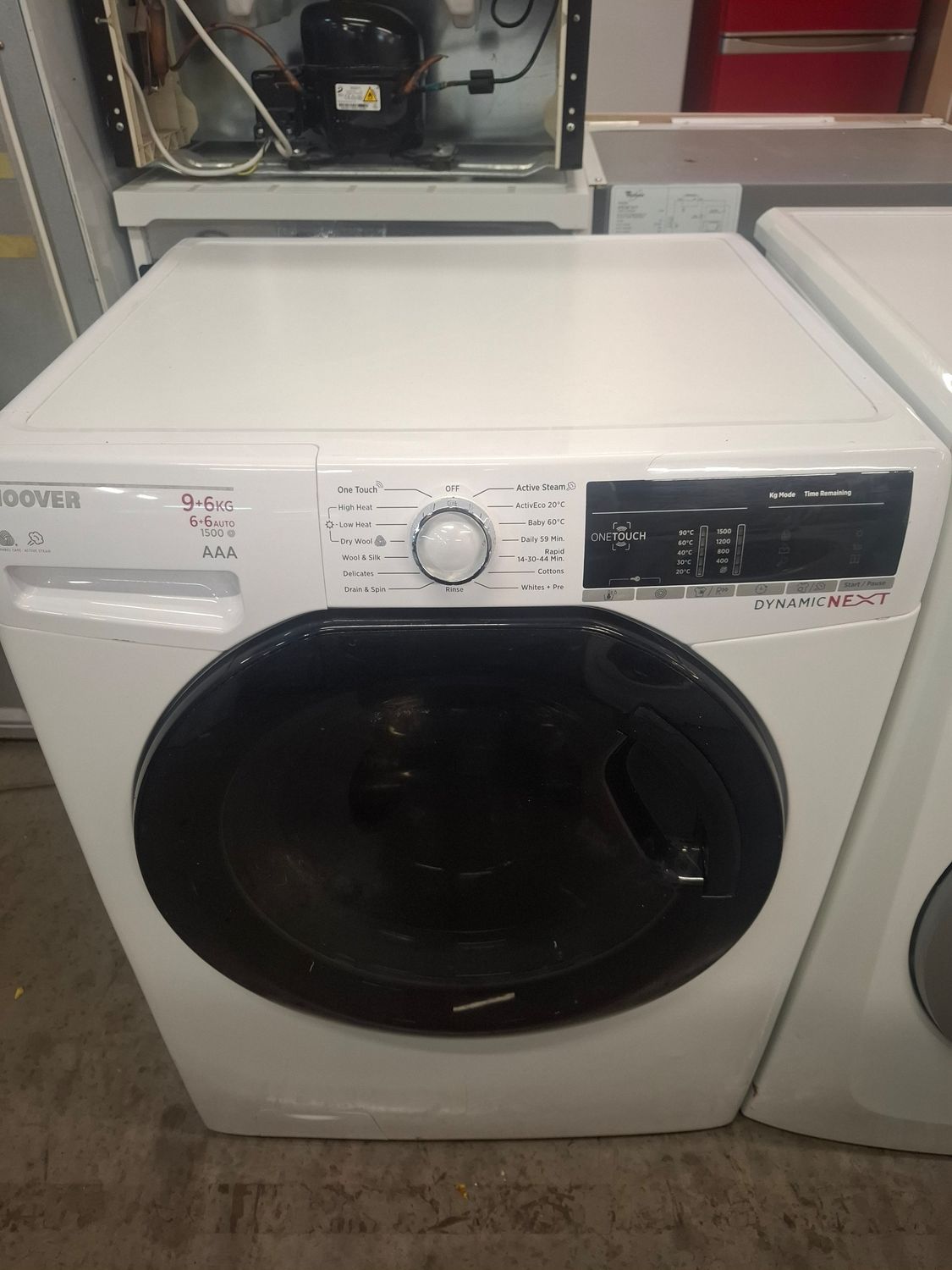 Hoover WDXOA596FN 1500 Washer/Dryer 9kg/6kg White