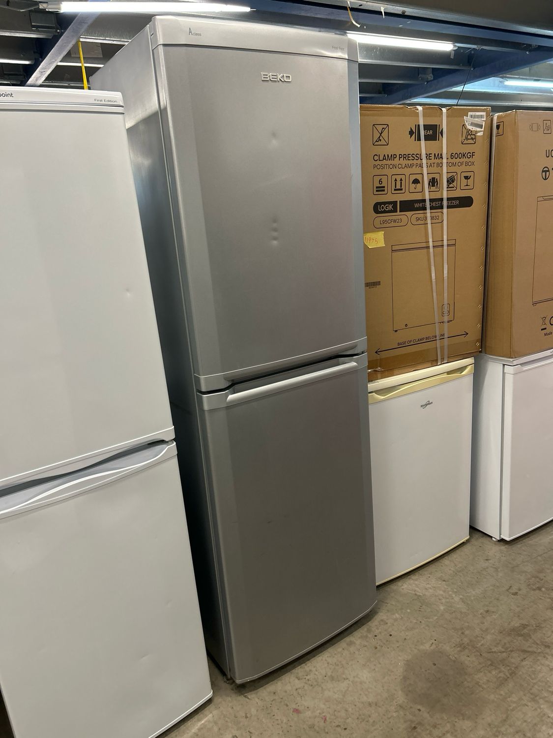 Beko CDA648FS Freezer H190cm W60cm D56cm Silver