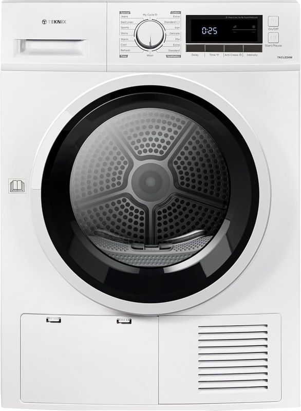 #Teknix TK2CLED8W 8kg Condenser Tumble Dryer with 2 Year Guarantee Brand New