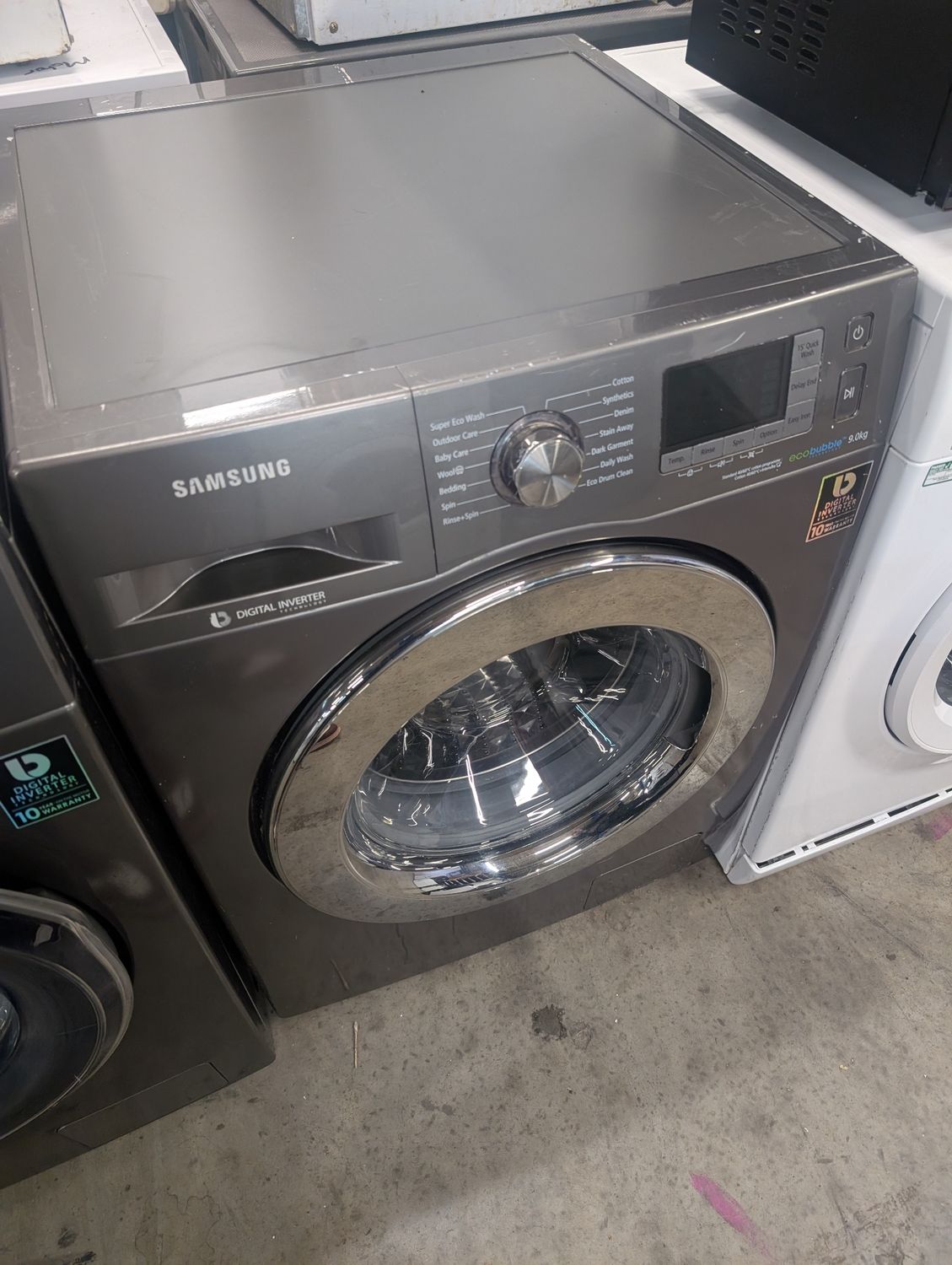 Samsung WF90F5E5U4X 9kg 1400rpm Washing Machine Graphite Grey