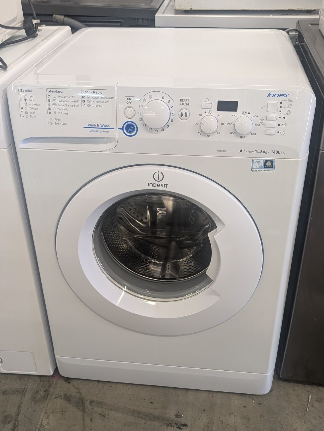 Indesit XWD 61452 W UK 6KG 1400rpm Washing Machine