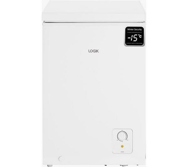 LOGIK L95CFW23 Chest Freezer White 96L H85cm W55cm D47cm Brand new