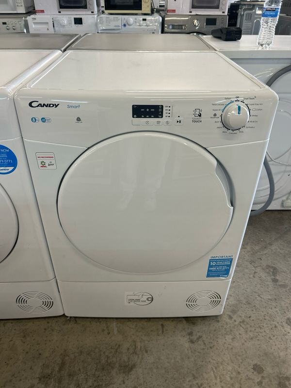 Candy CSEC8LF-80 8kg Smart Condenser Dryer White