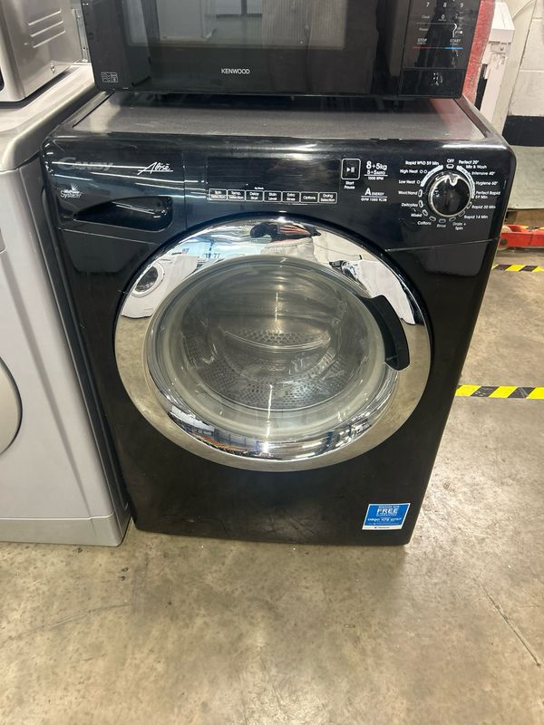 Candy 8kg/5kg 1400rpm Washer Dryer Black