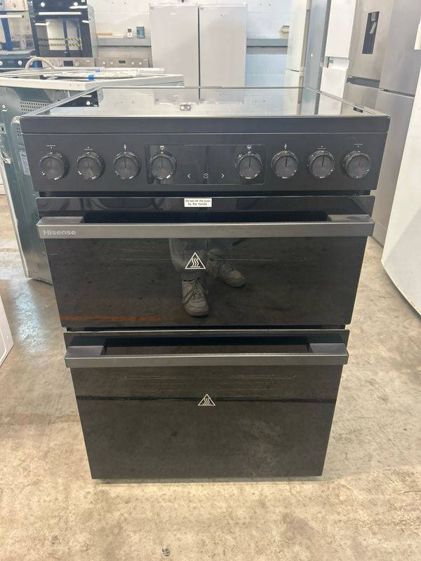 Hisense HDCEC6C20B 60cm Electric Cooker with Ceramic Hob Black