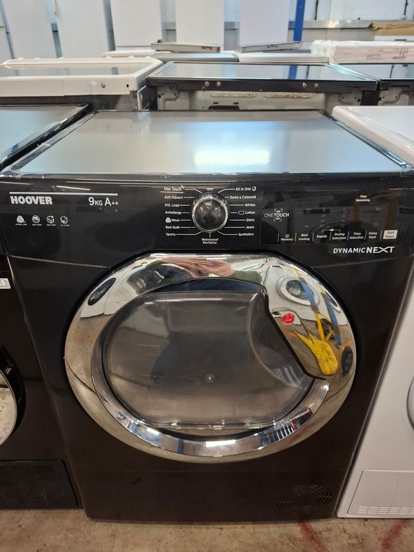 Hoover DXH9A2TCEB 9kg A++ Heat Pump Condenser Dryer Black