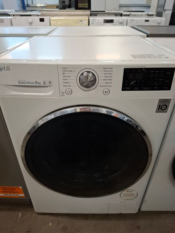 LG FH4U2VCN2 9kg 1400 Spin Washing Machine White Refurbished