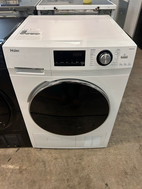 Haier HD90-A636 9KG Heat Pump Condenser Dryer
