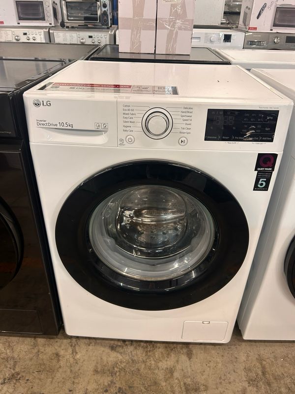 LG 10.5kg 1400rpm Washing Machine White